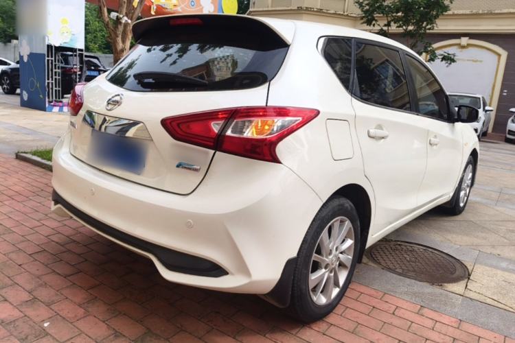 Used Nissan Tiida 2016 1.6L CVT Cool Dynamic Edition Rear Right 45 Deg