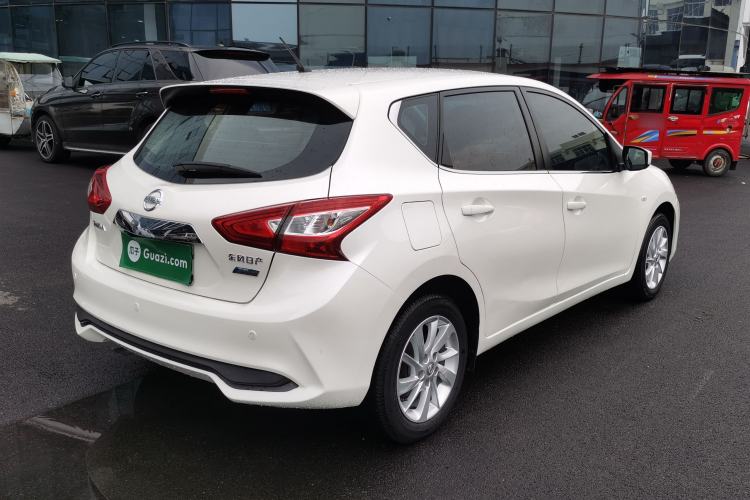 Used Nissan Tiida 2016 1.6L CVT Cool Dynamic Edition Rear Right 45 Deg