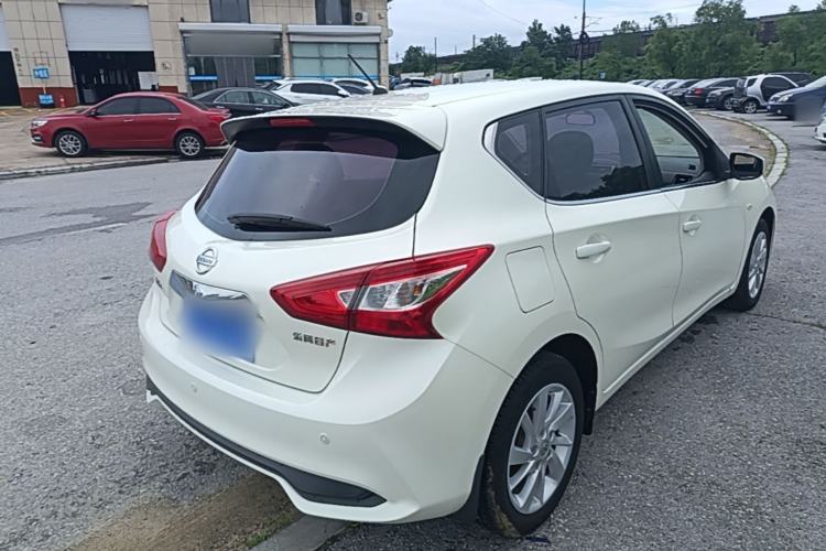 Used Nissan Tiida 2016 1.6L Manual Cool Edition Rear Right 45 Deg