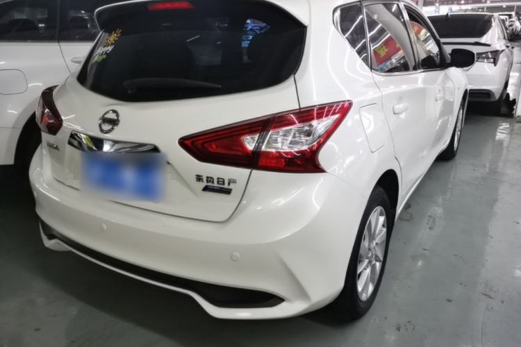 Used Nissan Tiida 2016 1.6L CVT Cool Dynamic Edition Rear Right 45 Deg