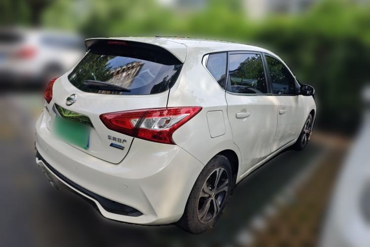 Used Nissan Tiida 2016 1.6L CVT Cool Dynamic Edition Rear Right 45 Deg