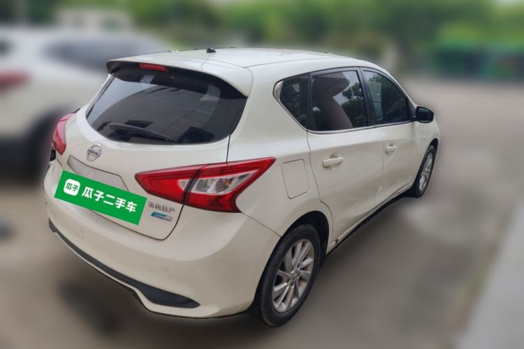 Used Nissan Tiida 2016 1.6L CVT Cool Dynamic Edition Rear Right 45 Deg