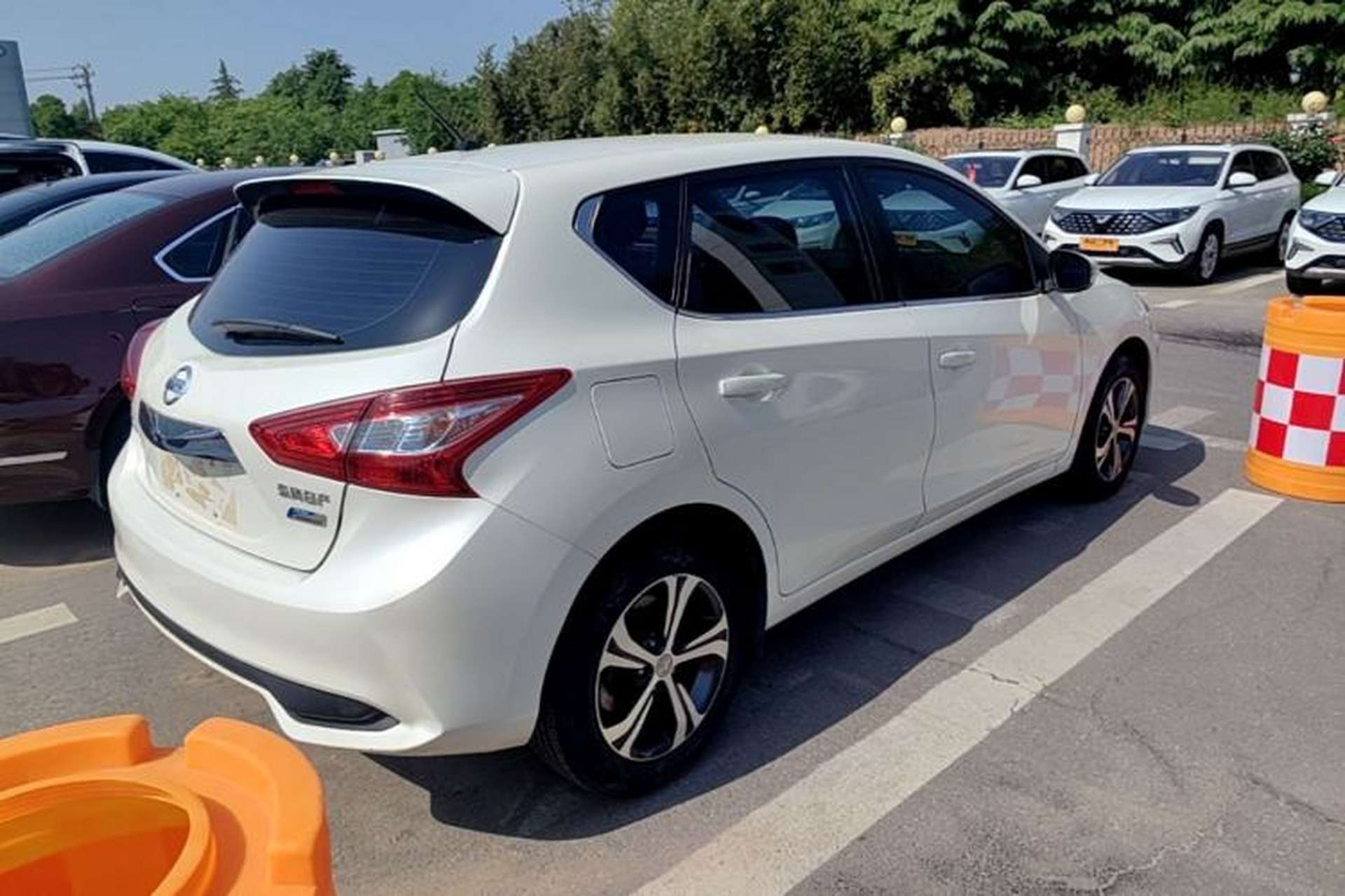 Used Nissan Tiida 2016 1.6L CVT Smart Drive Edition Rear Right 45 Deg