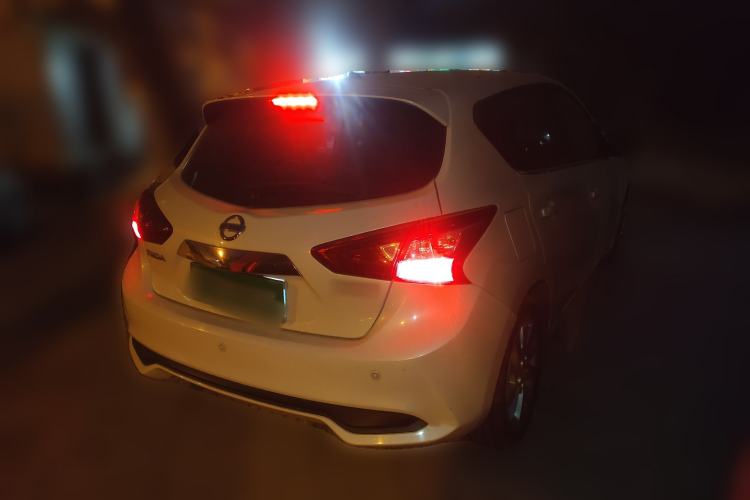 Used Nissan Tiida 2016 1.6L Manual Cool Edition Rear Right 45 Deg
