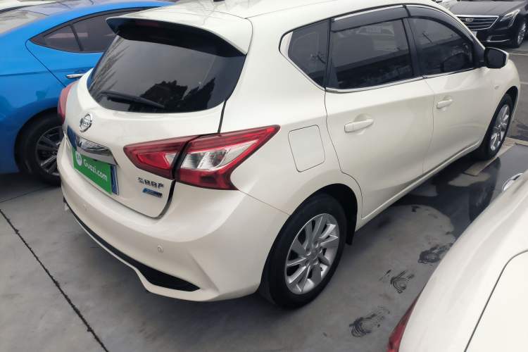 Used Nissan Tiida 2016 1.6L CVT Cool Dynamic Edition Rear Right 45 Deg