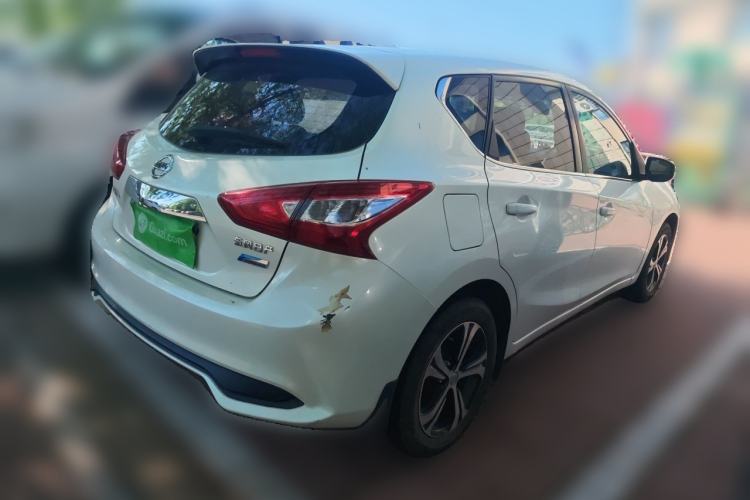 Used Nissan Tiida 2016 1.6L CVT Cool Dynamic Edition Rear Right 45 Deg