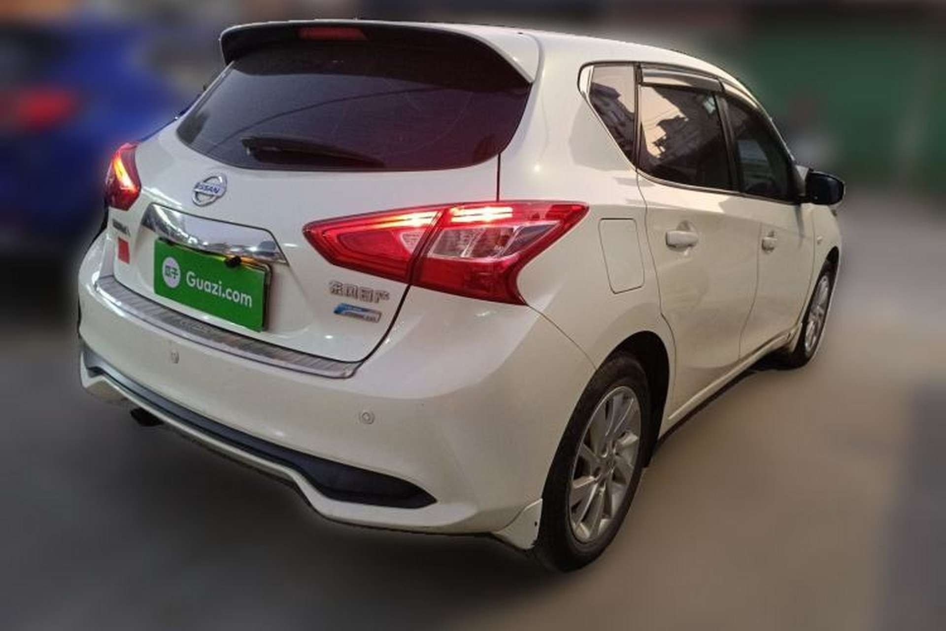 Used Nissan Tiida 2016 1.6L CVT Cool Dynamic Edition Rear Right 45 Deg