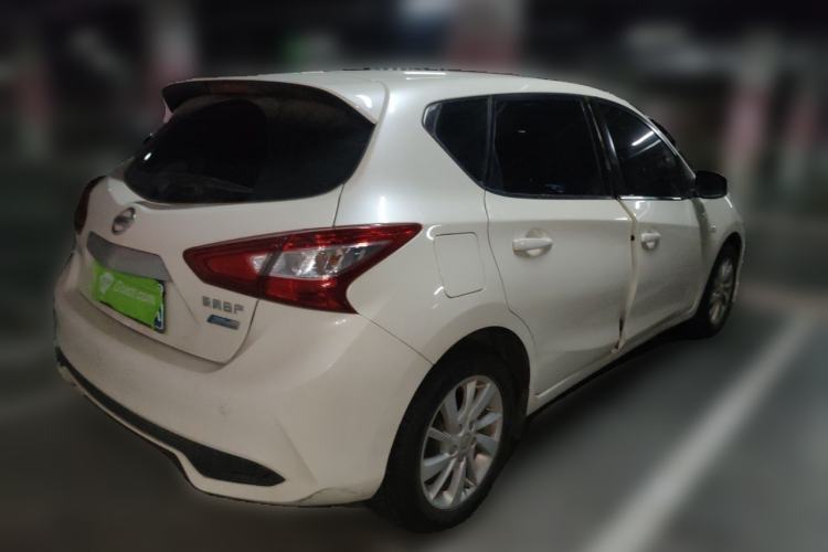 Used Nissan Tiida 2016 1.6L CVT Cool Dynamic Edition Rear Right 45 Deg