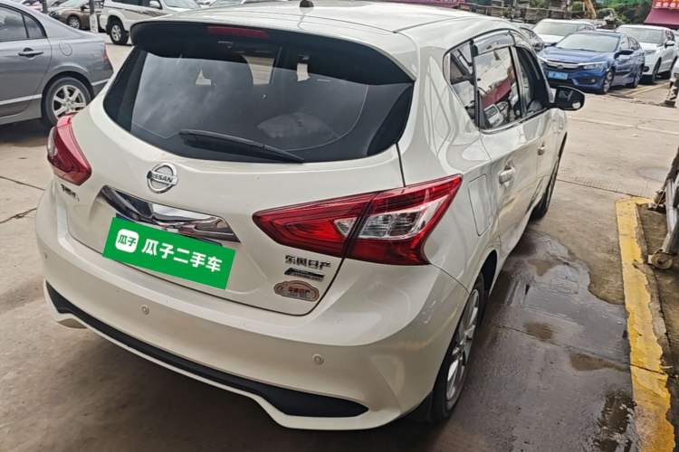 Used Nissan Tiida 2016 1.6L CVT Cool Dynamic Edition Rear Right 45 Deg