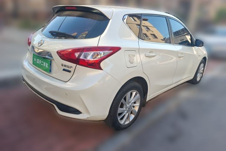 Used Nissan Tiida 2016 1.6L CVT Cool Dynamic Edition Rear Right 45 Deg