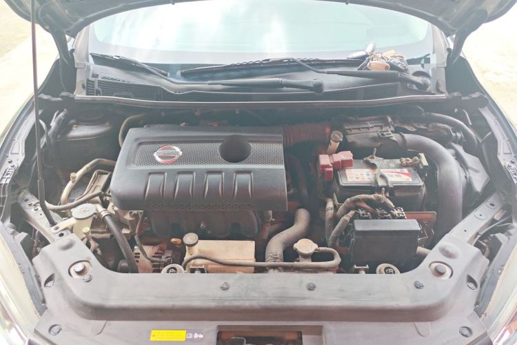 Used Nissan Tiida 2019 1.6L CVT Smart Drive Version China VI Standard Engine Bay