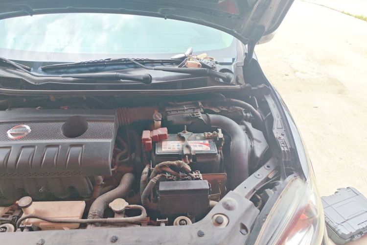 Used Nissan Tiida 2019 1.6L CVT Smart Drive Version China VI Standard Engine Bay Left