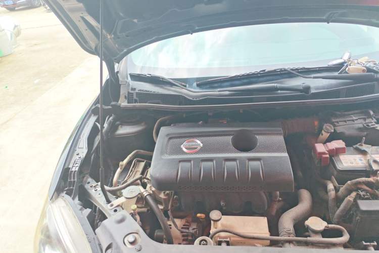 Used Nissan Tiida 2019 1.6L CVT Smart Drive Version China VI Standard Engine Bay Right