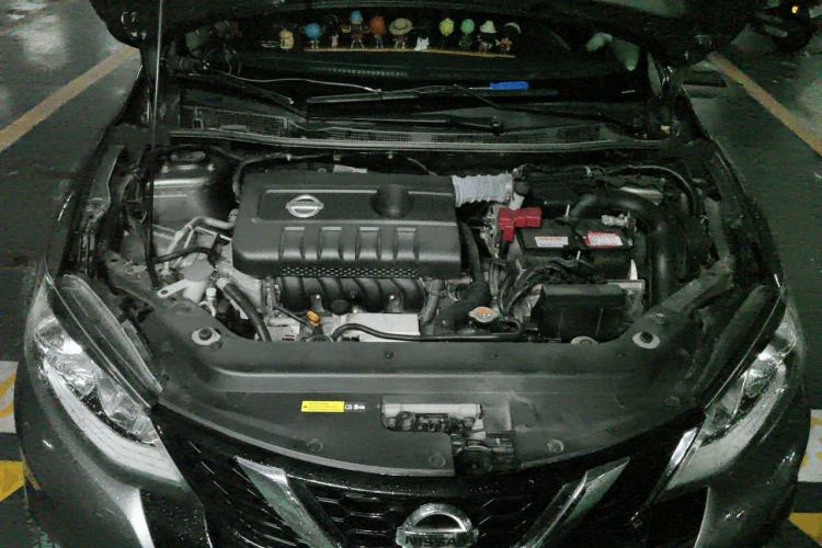 Used Nissan Tiida 2019 1.6L CVT Smart Drive Version China VI Standard Engine Bay