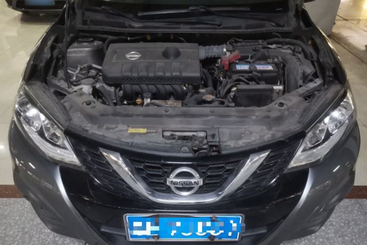 Used Nissan Tiida 2019 1.6L CVT Smart Drive Version China VI Standard Engine Bay