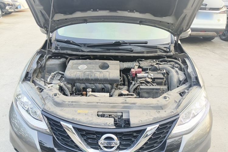 Used Nissan Tiida 2019 1.6L CVT Smart Drive Version China VI Standard Engine Bay