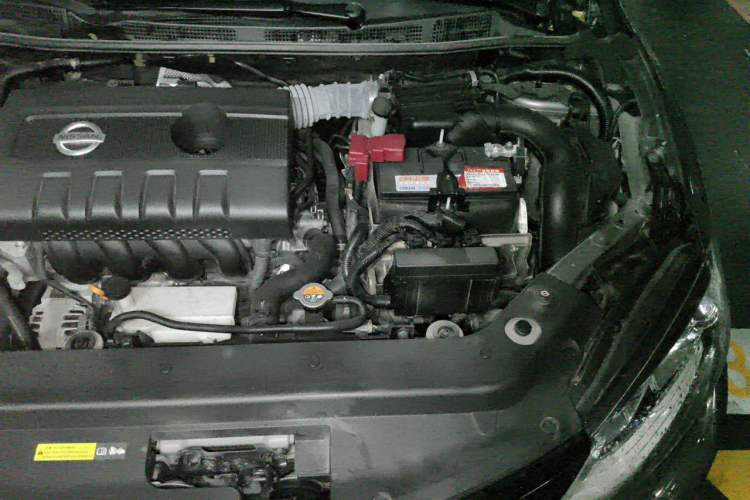 Used Nissan Tiida 2019 1.6L CVT Smart Drive Version China VI Standard Engine Bay Left