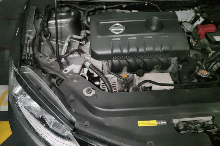 Used Nissan Tiida 2019 1.6L CVT Smart Drive Version China VI Standard Engine Bay Right