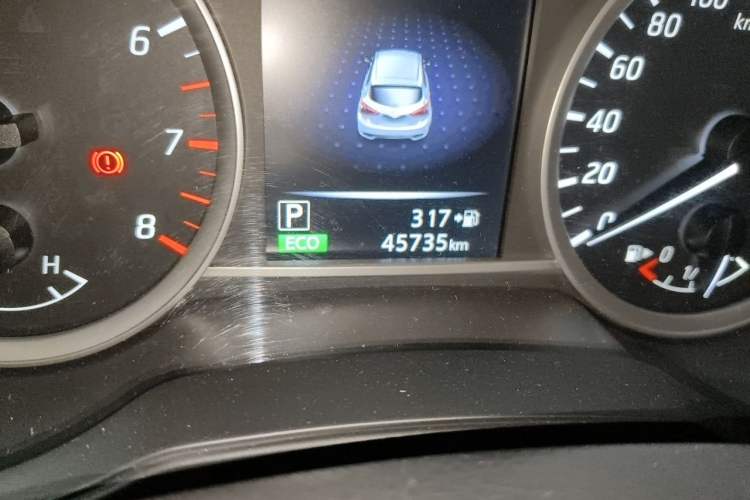 Used Nissan Tiida 2019 1.6L CVT Smart Drive Version China VI Standard Odometer Close Up