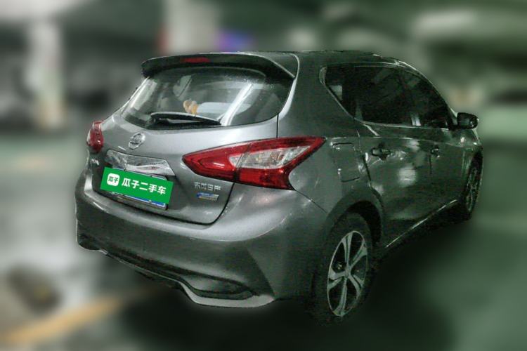 Used Nissan Tiida 2019 1.6L CVT Smart Drive Version China VI Standard Rear Right 45 Deg