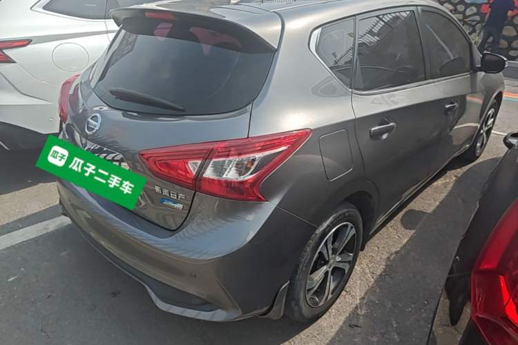 Used Nissan Tiida 2019 1.6L CVT Smart Drive Version China VI Standard Rear Right 45 Deg