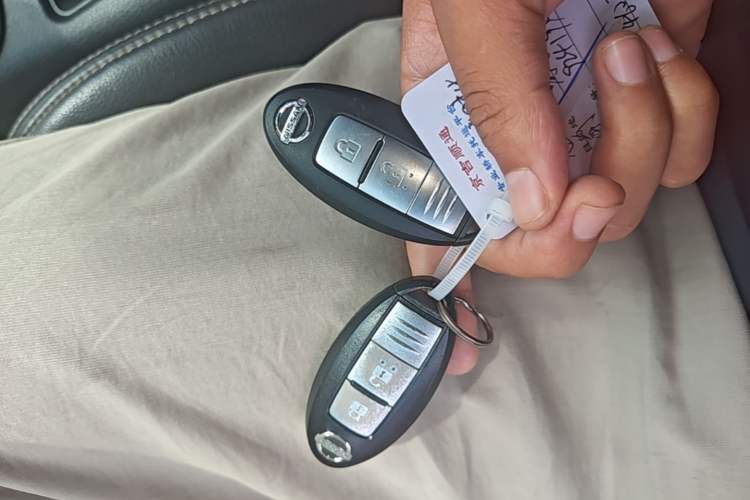 Used Nissan Tiida 2019 1.6L CVT Smart Drive Version China VI Standard Vehicle Key