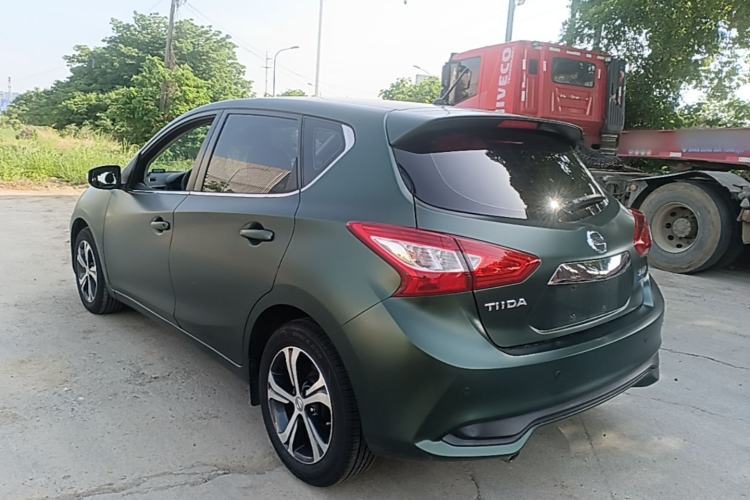 Used Nissan Tiida 2019 1.6L CVT Smart Enjoyment Version China VI Standard Rear Left 45 Deg