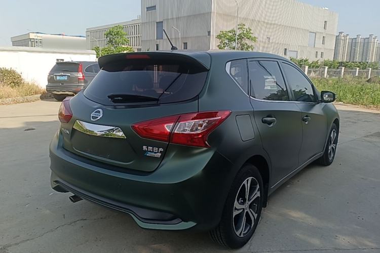 Used Nissan Tiida 2019 1.6L CVT Smart Enjoyment Version China VI Standard Rear Right 45 Deg