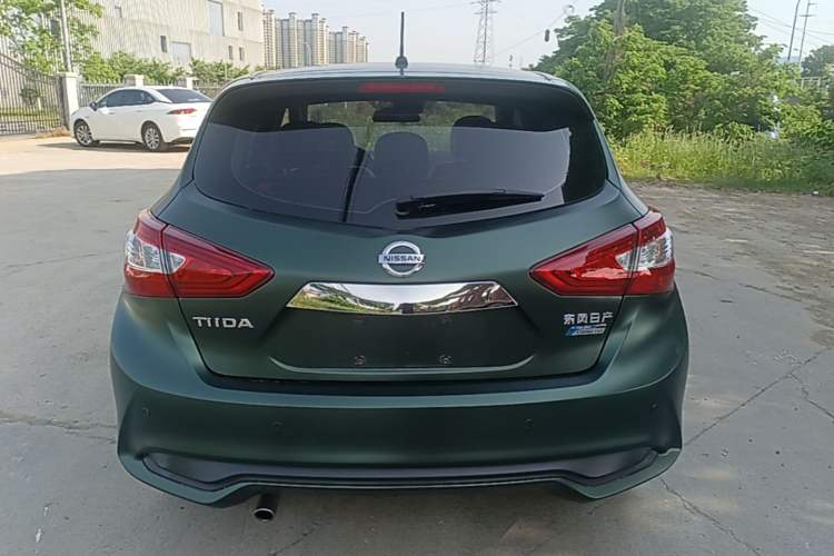 Used Nissan Tiida 2019 1.6L CVT Smart Enjoyment Version China VI Standard Rear