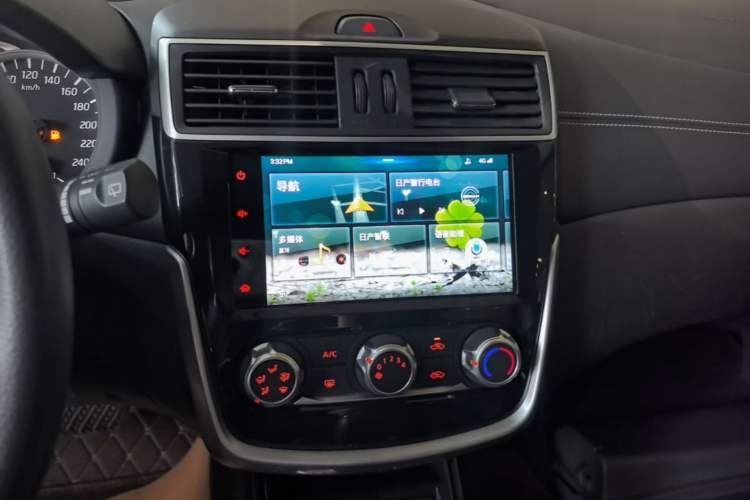 Used Nissan Tiida 2019 1.6L CVT Smart Drive Version China VI Standard Audio And AC Panel