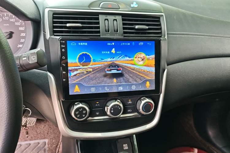Used Nissan Tiida 2019 1.6L CVT Cool Edition China VI Standard Audio And AC Panel