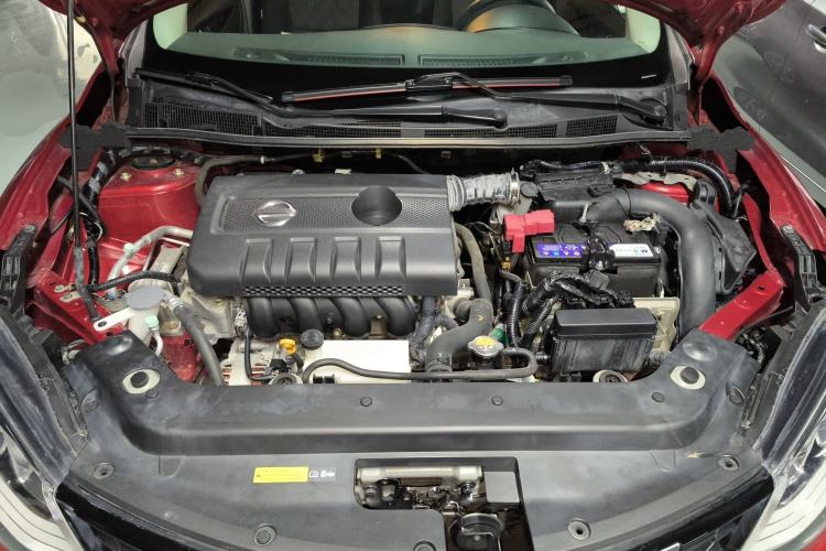 Used Nissan Tiida 2019 1.6L CVT Cool Edition China VI Standard Engine Bay