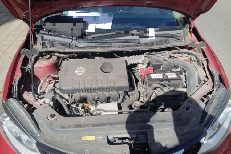Used Nissan Tiida 2019 1.6L CVT Smart Drive Version China VI Standard Engine Bay