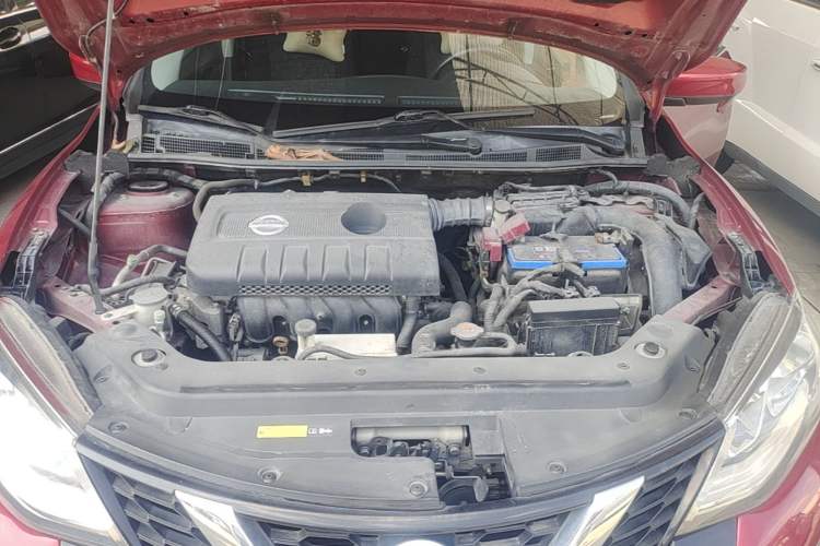 Used Nissan Tiida 2019 1.6L CVT Cool Edition China VI Standard Engine Bay