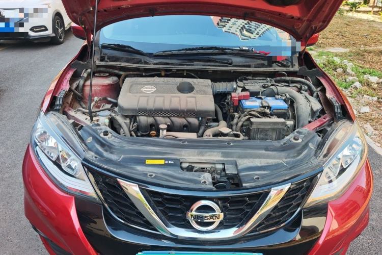 Used Nissan Tiida 2019 1.6L CVT Cool Edition China VI Standard Engine Bay