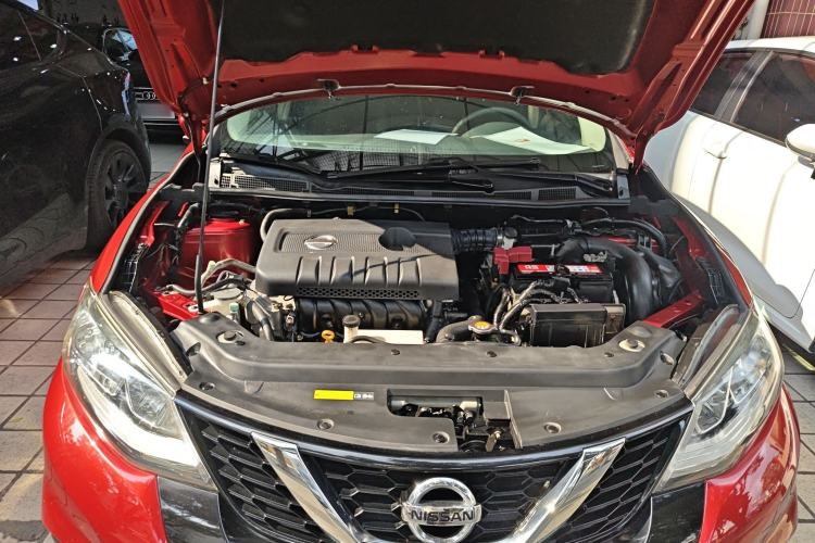 Used Nissan Tiida 2019 1.6L CVT Smart Drive Version China VI Standard Engine Bay