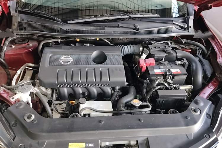 Used Nissan Tiida 2019 1.6L CVT Cool Edition China VI Standard Engine Bay