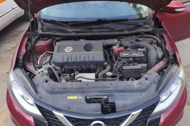 Used Nissan Tiida 2019 1.6L CVT Smart Drive Version China V Standard Engine Bay