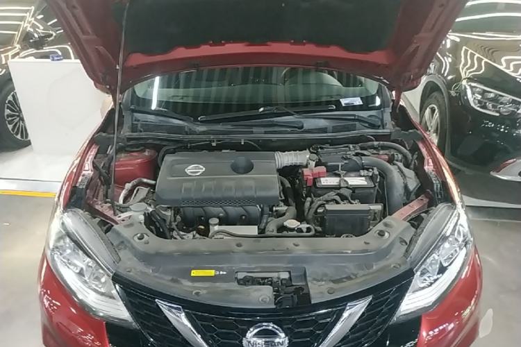 Used Nissan Tiida 2019 1.6L CVT Cool Edition China VI Standard Engine Bay