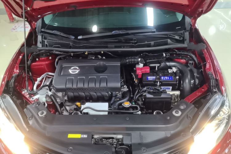 Used Nissan Tiida 2019 1.6L CVT Smart Drive Version China VI Standard Engine Bay