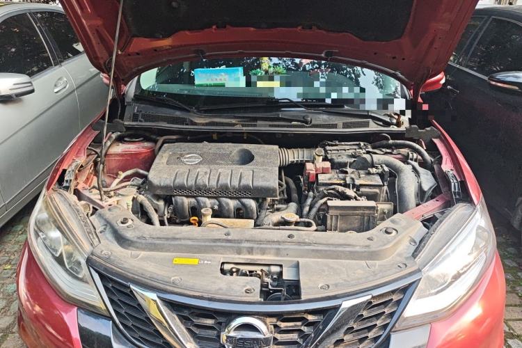 Used Nissan Tiida 2019 1.6L CVT Smart Drive Version China VI Standard Engine Bay
