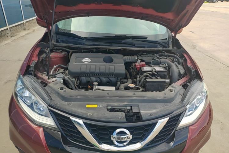 Used Nissan Tiida 2019 1.6L CVT Cool Edition China VI Standard Engine Bay