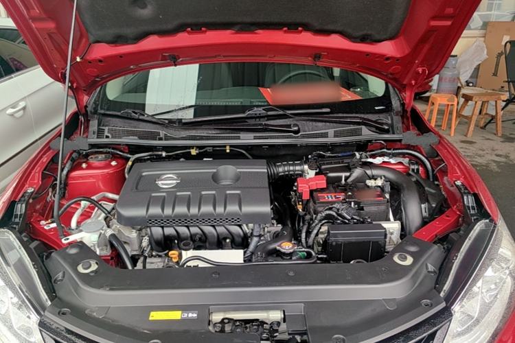 Used Nissan Tiida 2019 1.6L CVT Smart Drive Version China VI Standard Engine Bay
