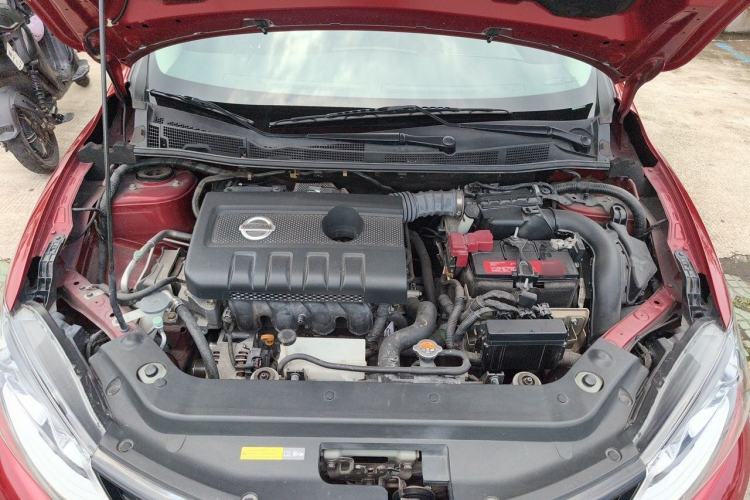 Used Nissan Tiida 2019 1.6L CVT Smart Drive Version China V Standard Engine Bay