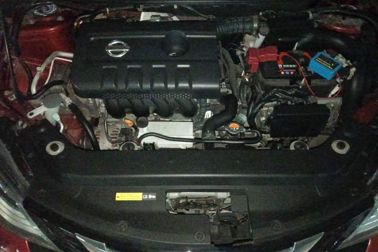 Used Nissan Tiida 2019 1.6L CVT Smart Drive Version China VI Standard Engine Bay
