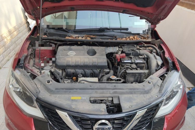 Used Nissan Tiida 2019 1.6L CVT Smart Enjoyment Version China VI Standard Engine Bay