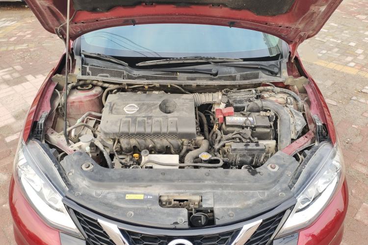 Used Nissan Tiida 2019 1.6L CVT Smart Drive Version China VI Standard Engine Bay