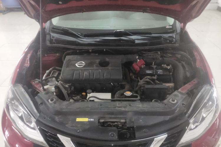 Used Nissan Tiida 2019 1.6L CVT Smart Drive Version China VI Standard Engine Bay