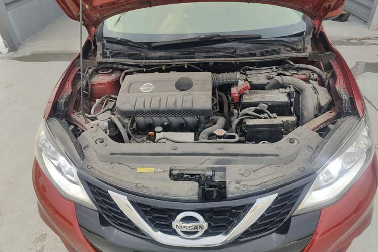 Used Nissan Tiida 2019 1.6L CVT Cool Edition China VI Standard Engine Bay
