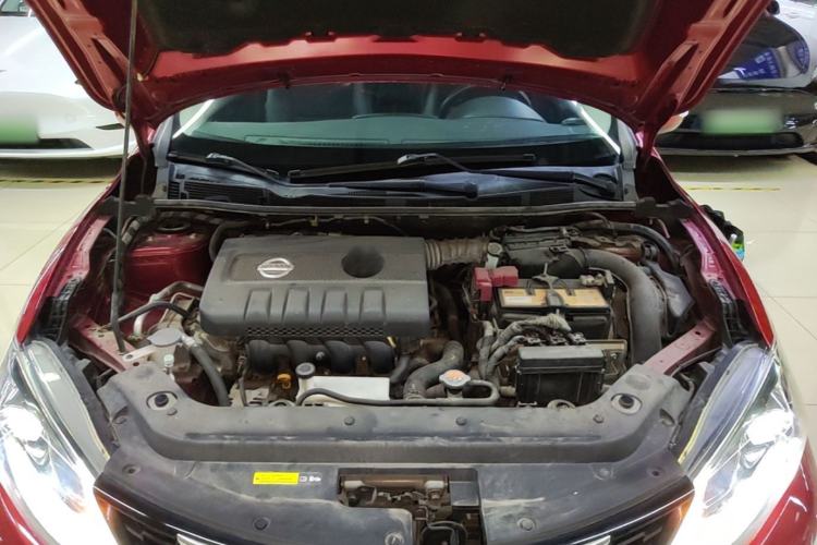 Used Nissan Tiida 2019 1.6L CVT Smart Enjoyment Version China VI Standard Engine Bay